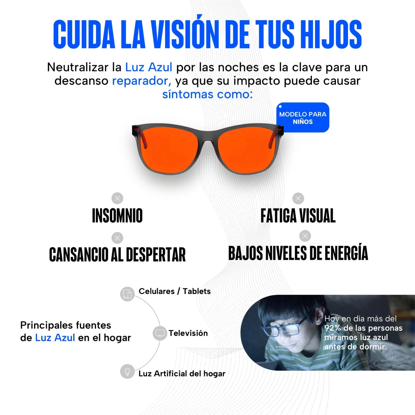 Lentes Blue Shield: Tu escudo nocturno para un descanso profundo