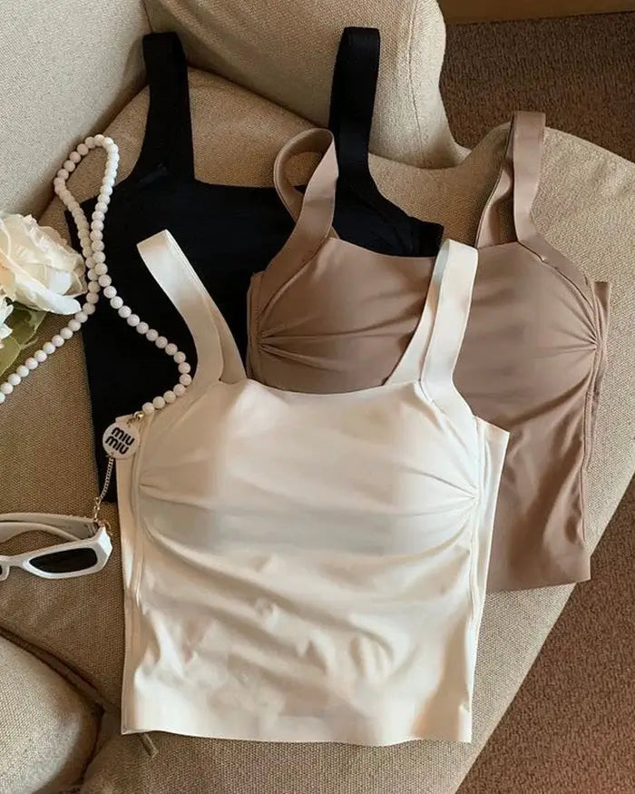 Blusa-Brasier FitShape™ 2 en 1: Ahorro, comodidad y estilo en tu figura