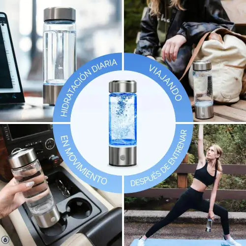 AliveBlue™: Tu botella de agua con poder antioxidante para energía y piel saludable
