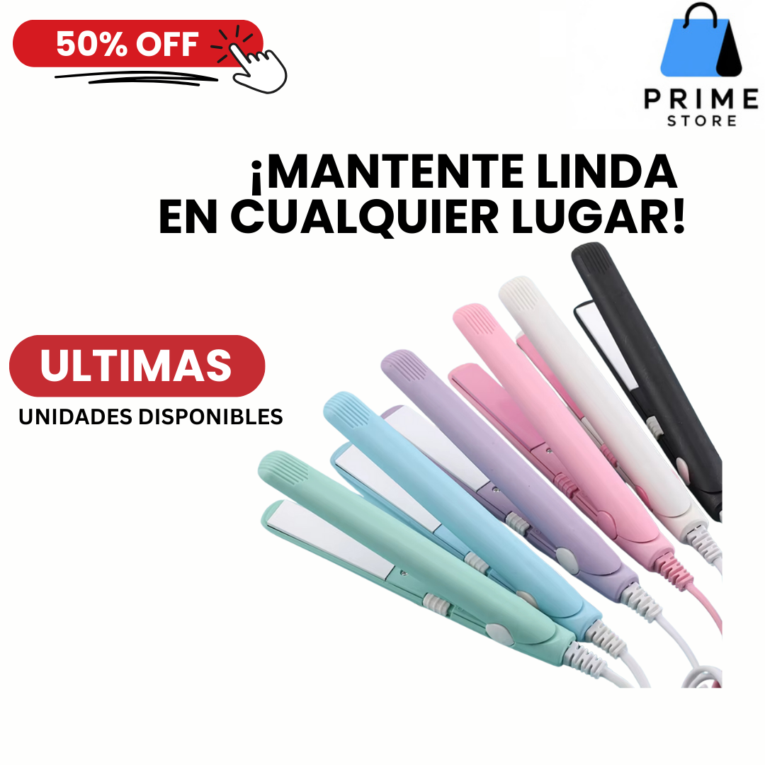 Plancha Portátil Pro - Tu aliada para un look ordenado en cualquier lugar