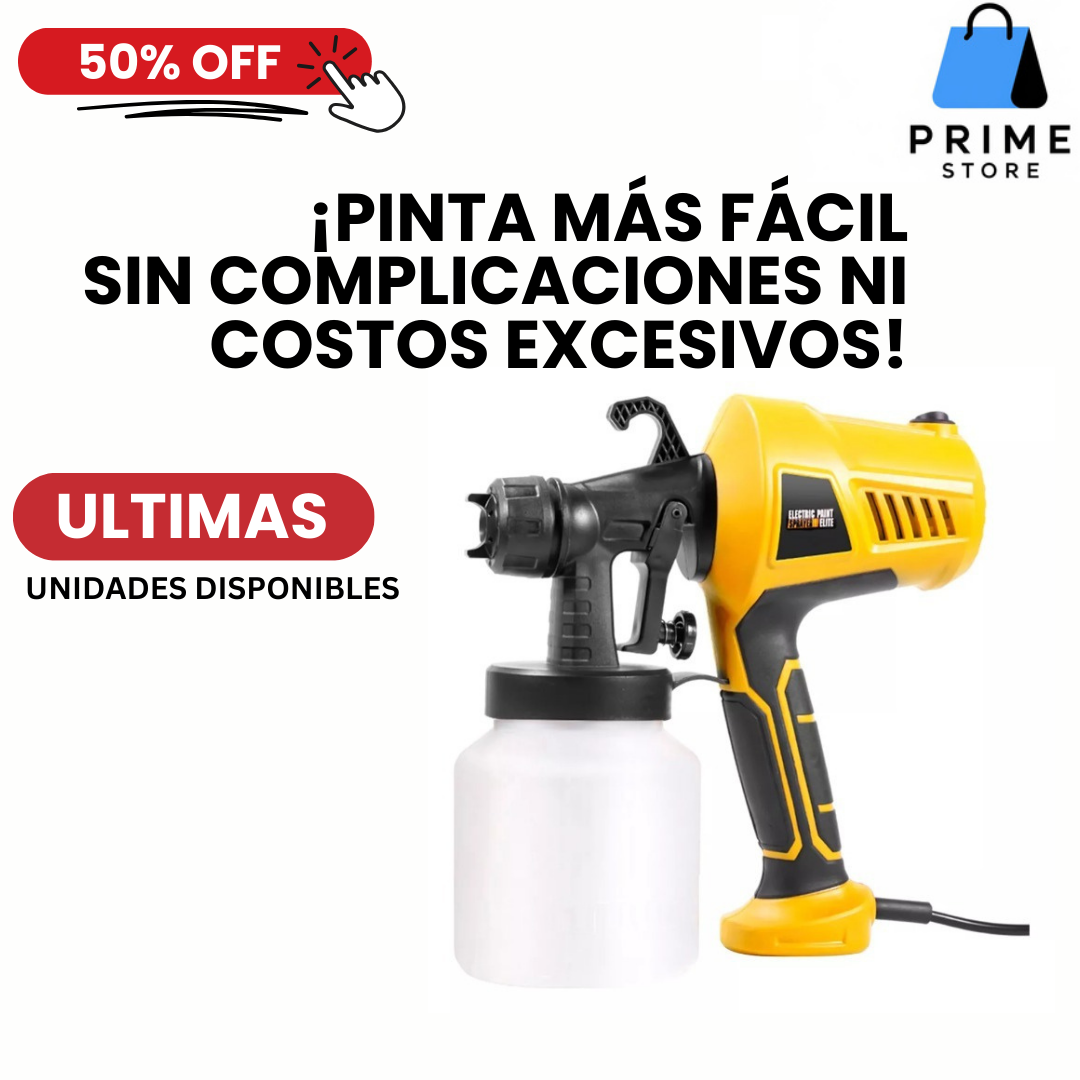 Pistola PaintPro™ Acabados Profesionales