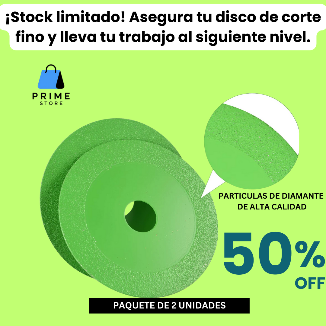 Disco Corte Diamante™ X2: Potencia, Precisión y Durabilidad