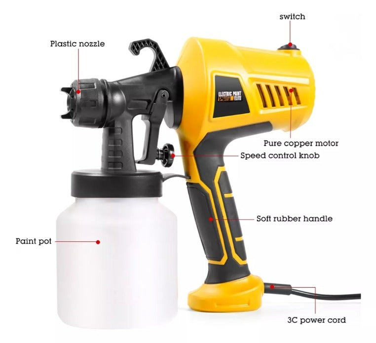 Pistola PaintPro™ Acabados Profesionales