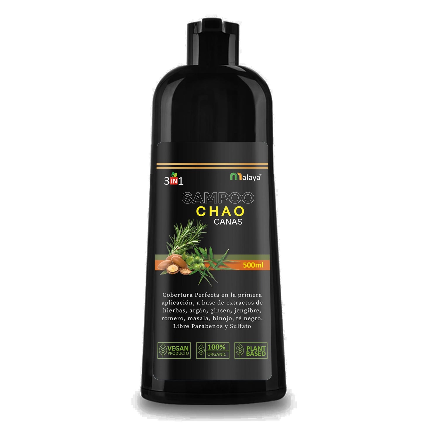 Shampoo Chao Canas + Tratamiento: Recupera el Color Natural de tu Cabello