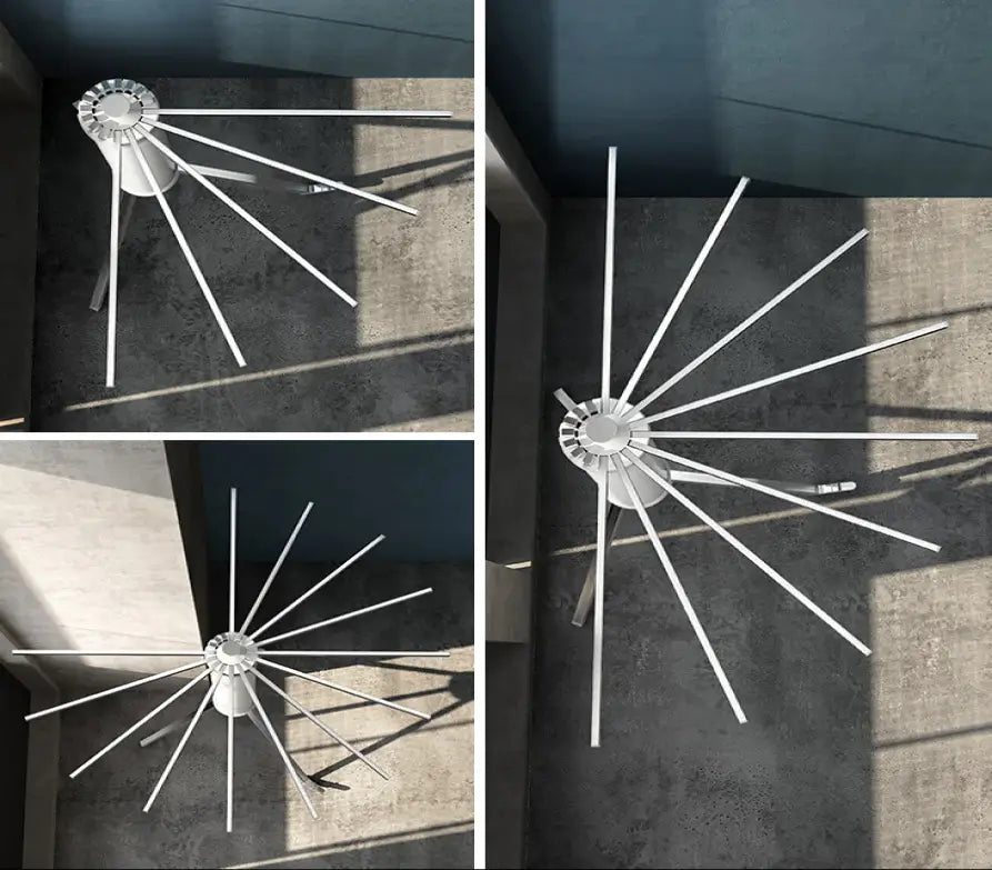 Tendedero Octopus 360°: ¡Seca más prendas en menos espacio!