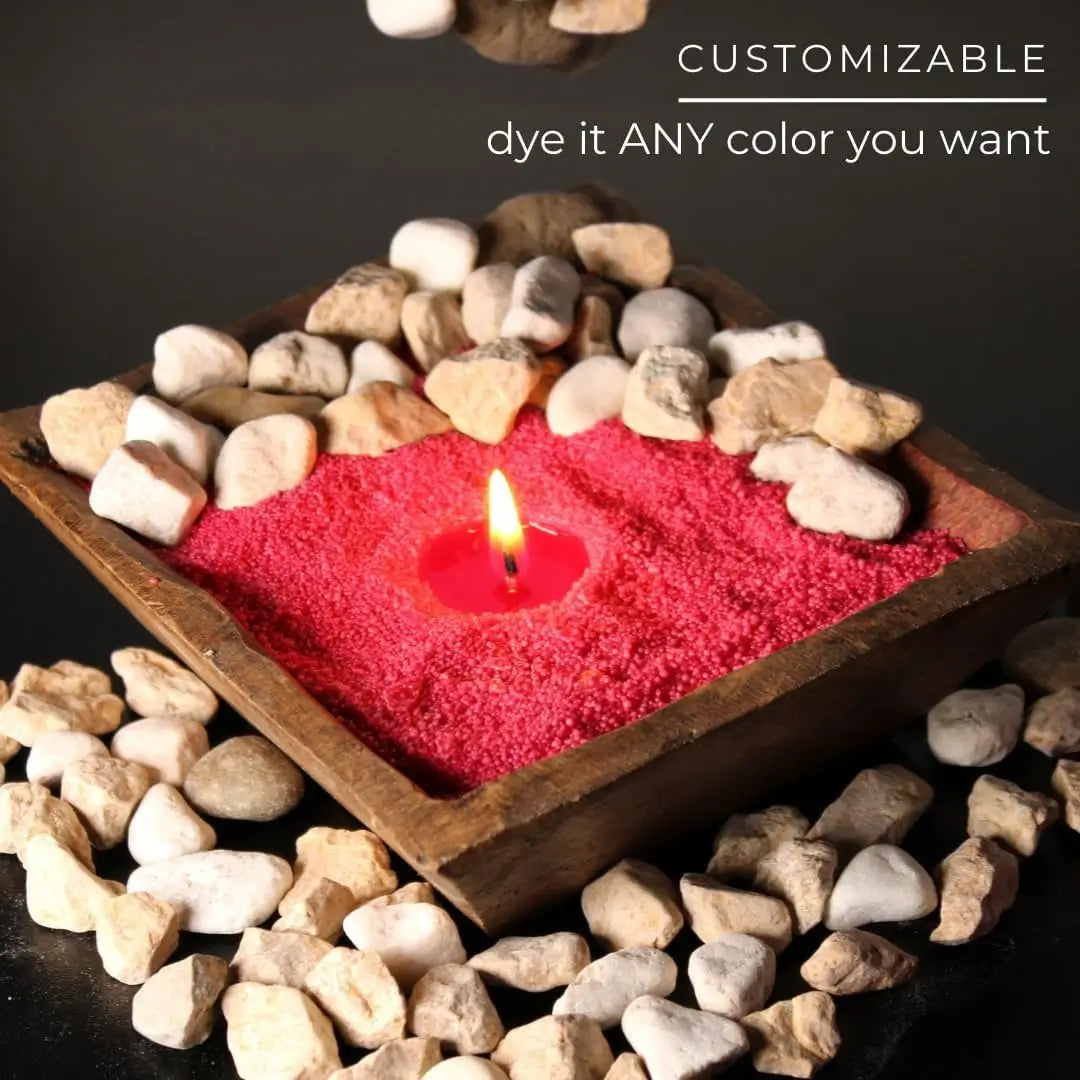 Candle Sand™ - Vela en Polvo Ecológica y Elegante para Decorar con Estilo