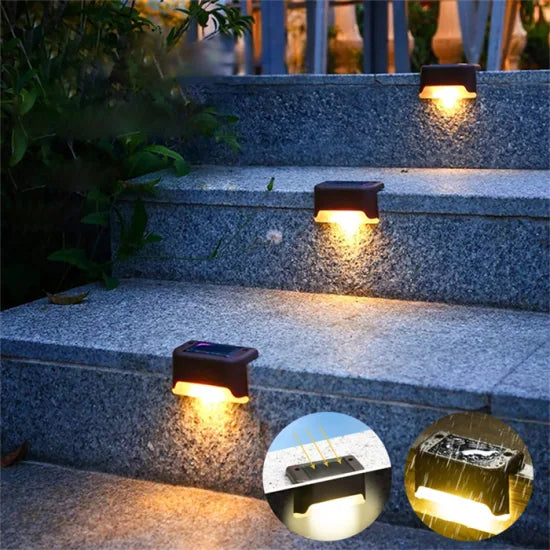 Pack Luces Solares Decorativas para Exteriores x4