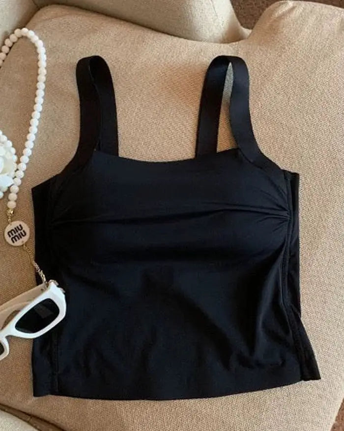 Blusa-Brasier FitShape™ 2 en 1: Ahorro, comodidad y estilo en tu figura