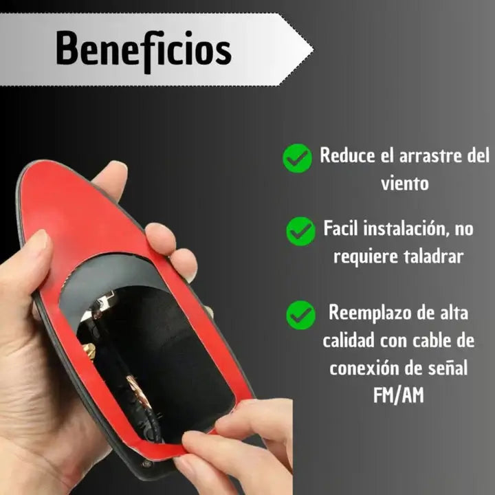 Antena Aleta de Tiburón: Señal Clara y Estilo Moderno para tu Carro