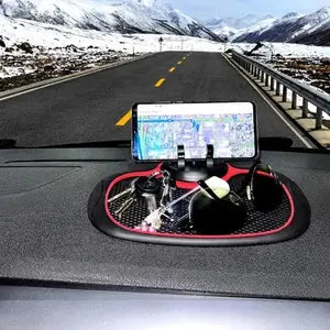 Tapete Mágico Antideslizante para Carro con Portacelular