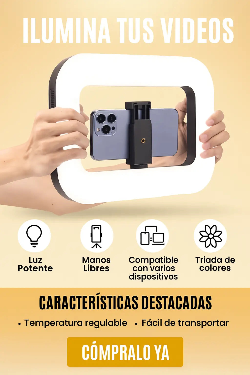 LumiMirror™ – Ilumina tus videos, mejora tu contenido
