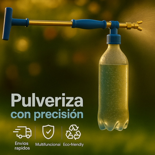 Pulverizador Manual de Jardín: Riega usando hasta 50 % menos agua