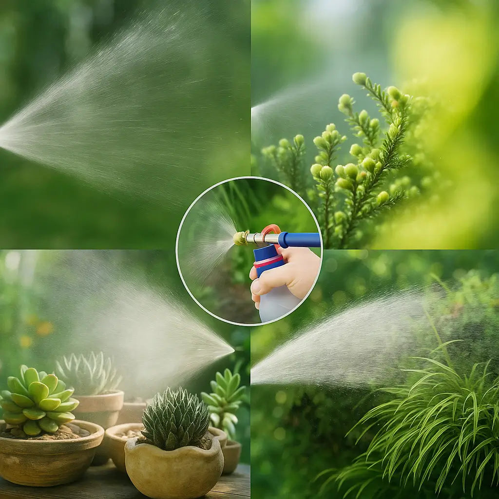 Pulverizador Manual de Jardín: Riega usando hasta 50 % menos agua