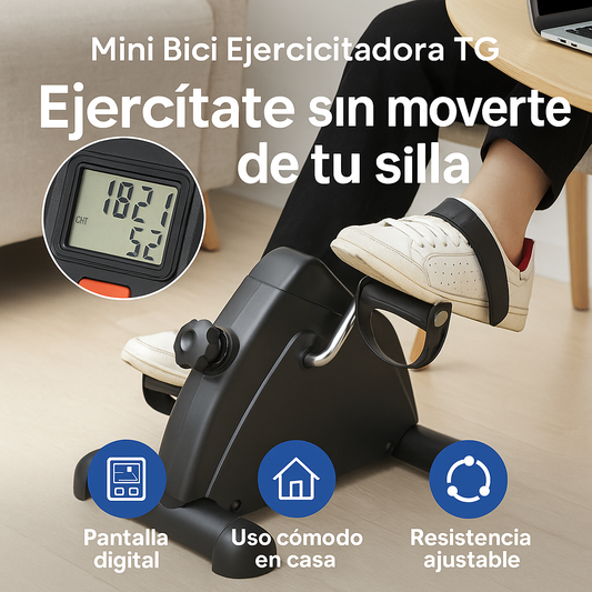 Bici Ejercitadora TG™: Ejercítate sin moverte de tu silla