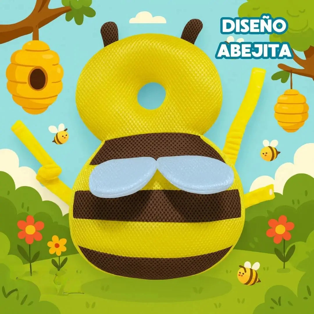 Protección suave para la cabecita de tu bebé