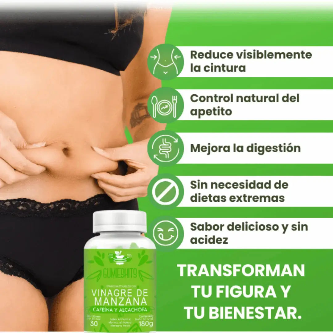 Gomitas de Vinagre de Manzana: Salud y energía hacia una vida equilibrada