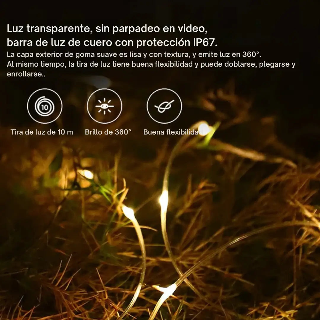 LumiTrail™ – Luz portátil extensible para actividades al aire libre