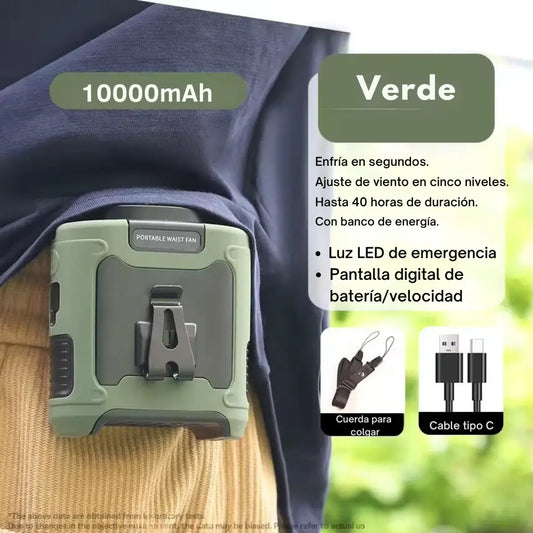 AeroChill™ - Ventilador Portátil: Frescura sin límites donde vayas