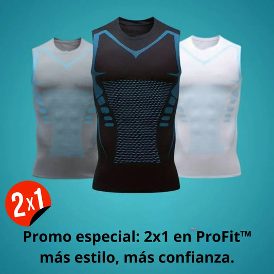 Camisilla ProFit™ X2 – Activa tu energía y mejora tu postura con estilo.