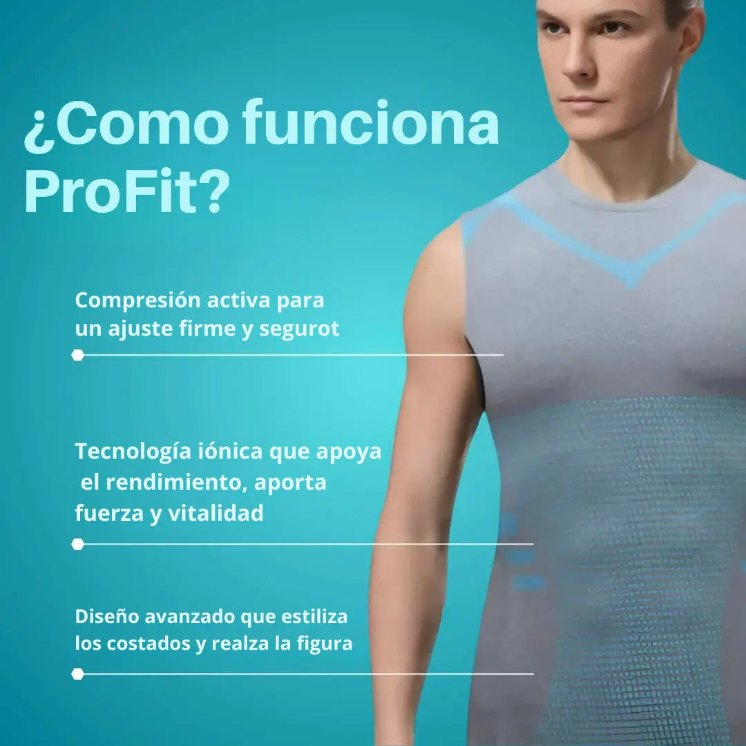 Camisilla ProFit™ X2 – Activa tu energía y mejora tu postura con estilo.