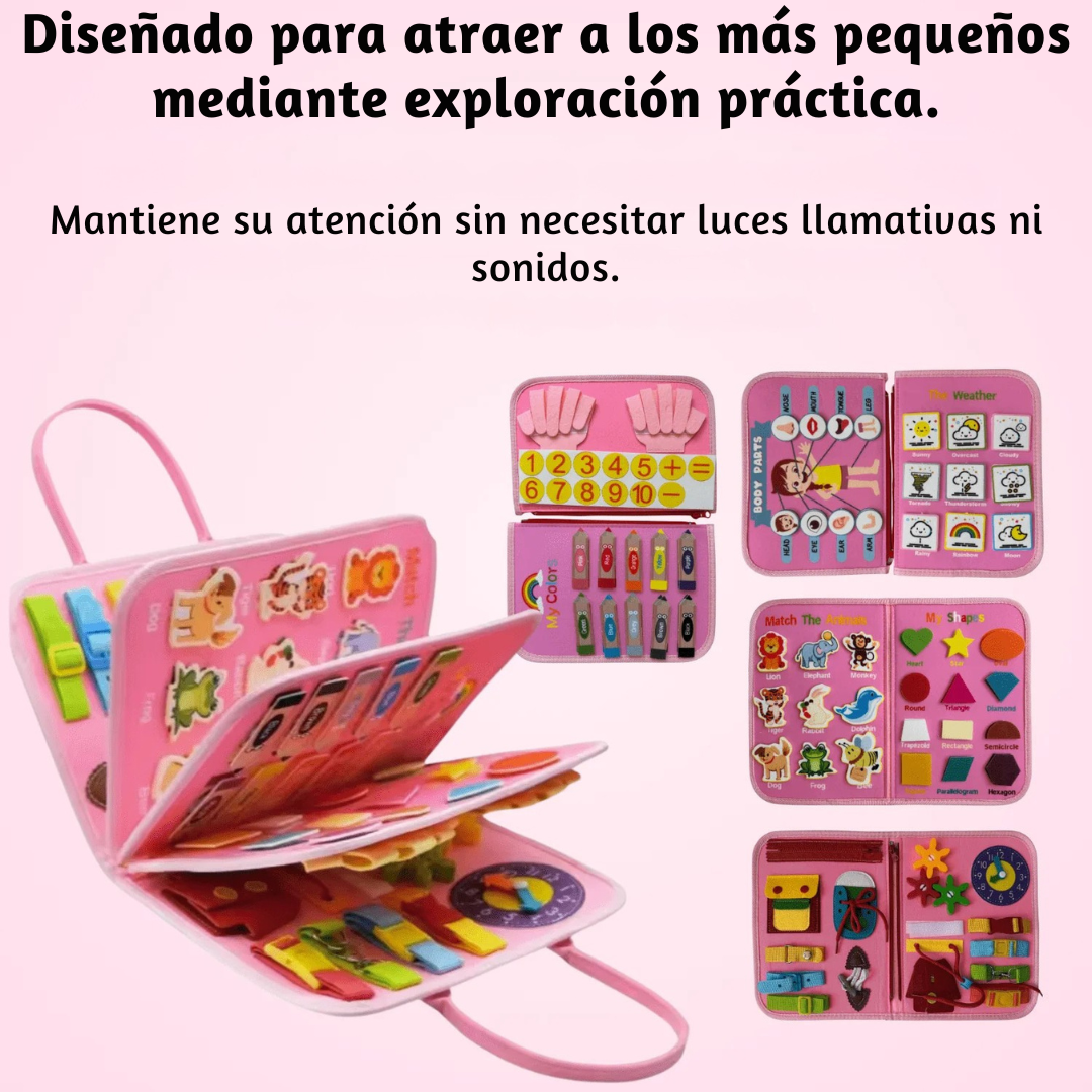 Mochila Educativa Montessori™ – ¡Aprender Jugando Nunca Había Sido Tan Divertido!