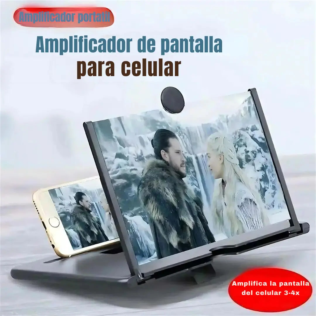 CinePocket™ – Amplificador de Pantalla para Celular