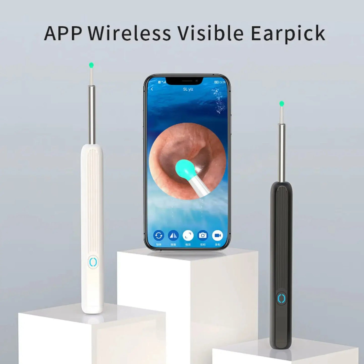 Otoclean Pro™: Limpiador de Oídos Inalámbrico con Cámara