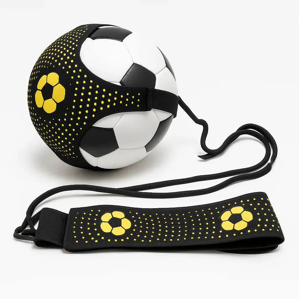 Cinturón entrenador de fútbol: Te da toque, control y reacción perfecta... ¡sin compañero!