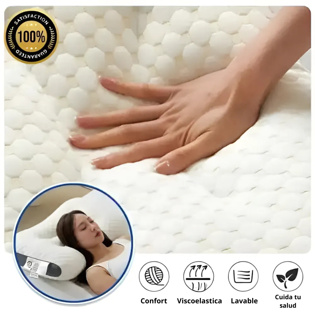 Combo de 2 Almohadas Ortopédicas Premium – Descanso y Bienestar