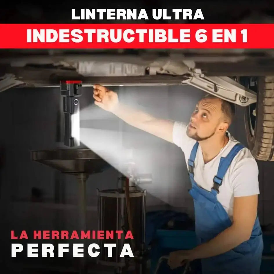 Linterna Falcon® 6 en 1: Resistencia y Funcionalidad en una Herramienta Compacta