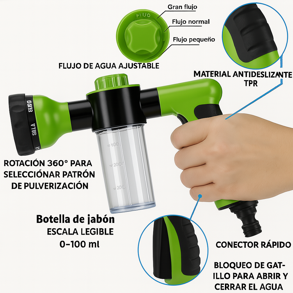 ProWash™ 8 en 1: Tu aliado definitivo de limpieza