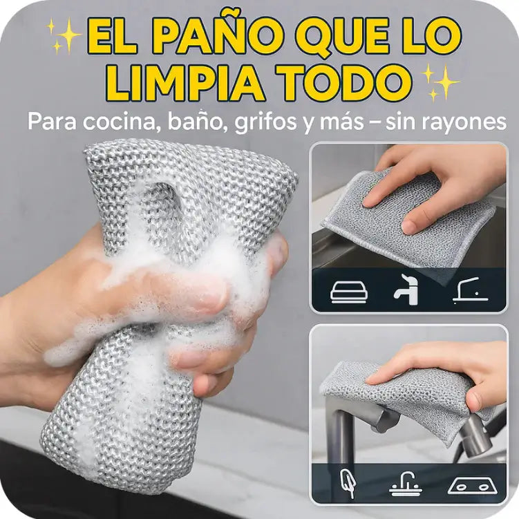 Pack 10 Paños Mágicos - Limpieza sin Rayones