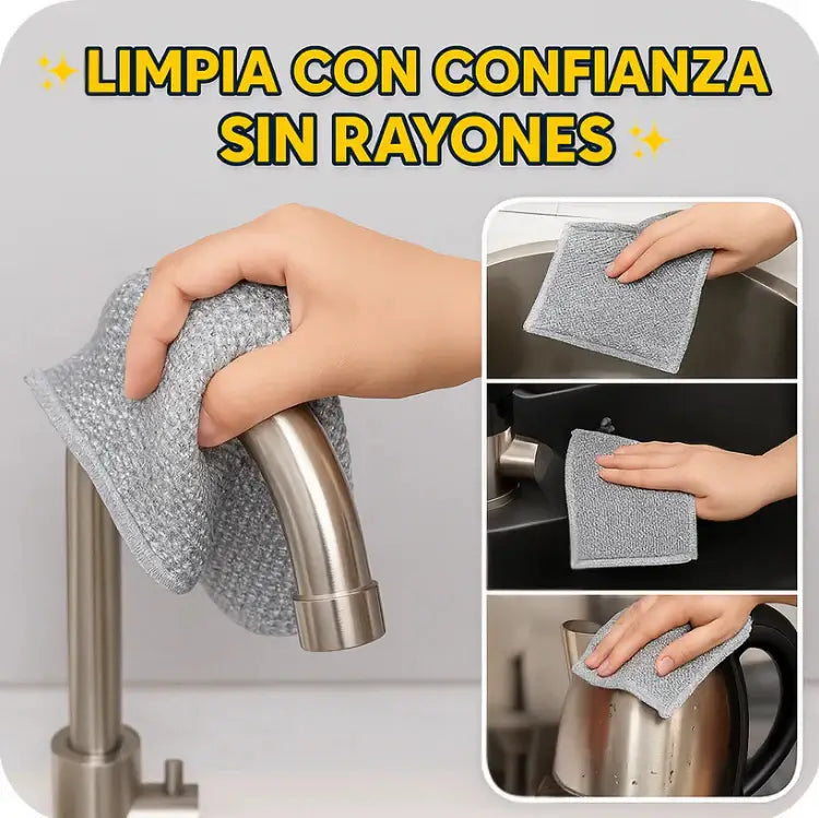 Pack 10 Paños Mágicos - Limpieza sin Rayones